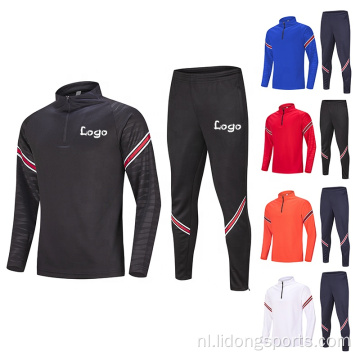 Groothandel nieuw ontwerp mannen voetbal tracksuit